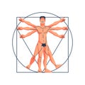 Vitruvian man